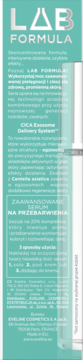 Lab Formula serum na przebarwienia, biała butelka z zielonym tłem, 20% kompleks i CICA Exosome.