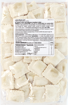 ENERBIO ,ravioli orkiszowe z grzybami,tył