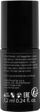 NEONAIL ,lakier hybrydowy, Creme Brulee,tył