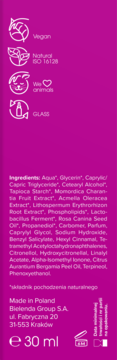 MIYA COSMETICS BEAUTY.lab ,serum do twarzy, ujędrniające, z egozsomami,tył