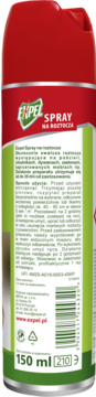 EXPEL ,spray na roztocza,tył