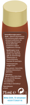 BUFALO Express ,pasta do butów w płynie, samonabłyszczająca, Brązowa,tył