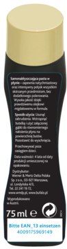 BUFALO Express ,pasta do butów w płynie, samonabłyszczająca, Czarna,tył