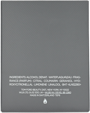 TOM FORD Eau D'Ombré Leather ,woda toaletowa dla mężczyzn,tył
