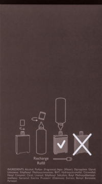 HERMES Terre D'Hermes Eau Givrée,woda perfumowana dla mężczyzn,tył