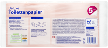 ALOUETTE Deluxe ,papier toaletowy, 5-warstwowy,tył