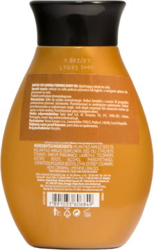 NATIVA SPA Quinoa ,olejek do ciała, nawilżający,tył