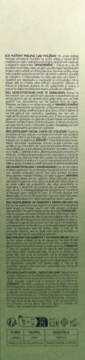 Tył zielonego opakowania Anua Heartleaf LHA Moisture Peeling Gel z listą składników i informacjami.