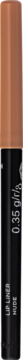 Avon Glimmerstick kredka do oczu w brązowym kolorze, pionowo, z czarnym korpusem i widoczną nazwą.