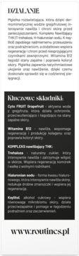ROUTINES BY ALKMIE ,mgiełka do twarzy i ciała, rozświetlająca,tył