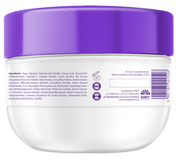 EXCLUSIVE COSMETICS Sol De Salvador No93,peeling do ciała, Flowers & Amber,tył