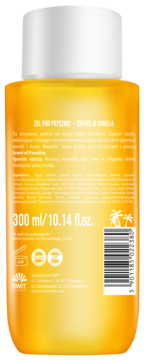 EXCLUSIVE COSMETICS Sol De Salvador No28,żel pod prysznic, Coffe & Vanilia,tył