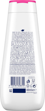 DOVE Advanced Care Replenishing,żel pod prysznic, Dragon fruit & Coconut Cream,tył