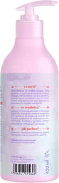 HAIR IN BALANCE BY ONLYBIO Invisibobble ,szampon do włosów, wygładzający,lewa