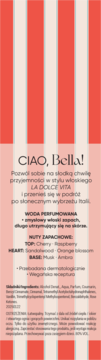 AA Ciao Bella Amalfi Cherry Dolce,woda perfumowana dla kobiet,tył