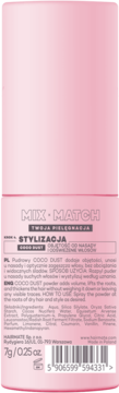HAIRMATE Coco Dust ,puder do stylizacji włosów z suchym szamponem, dodający objętości,tył