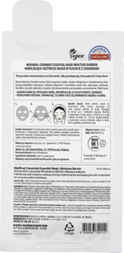 MEDIHEAL Ceramide ,maska w płachcie,tył