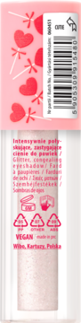 LOVELY Daydream ,cień do powiek, w płynie, brokatowy, nr 1 Cutie,tył