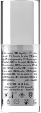 SEMILAC Gel Like ,top coat do lakierów klasycznych, samopoziomujący,tył