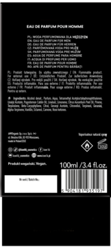 ICON16 by Kuba Błaszczykowski Authentic,woda perfumowana dla mężczyzn,tył