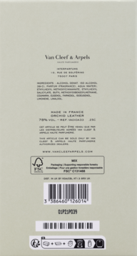 VAN CLEEF & ARPELS Collection Extraordinaire Orchid Leather,woda perfumowana unisex,tył