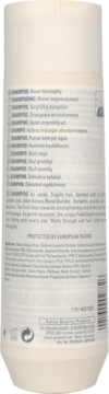 Goldwell Dualsenses Bond Pro szampon wzmacniający do włosów osłabionych, tył butelki z listą składników.