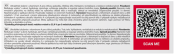 Ulotka promocyjna Retinobaza 10 000, białe tło z tekstem po polsku i czerwonym kodem QR "SCAN ME".