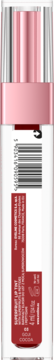 Różowy eliksir do ust/tint z superowocami. Opakowanie białe z różową górą, kodem kreskowym i czerwoną etykietą.