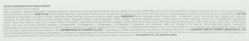 Pestlo Rejurecipe MTS Roller Serum z peptydowymi mikroigiełkami i aplikatorem gua sha, butelka, widok z przodu.