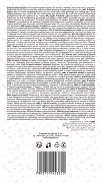 Tył opakowania cążków do skórek z kodem kreskowym, wielojęzycznym opisem i adresem producenta.