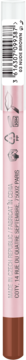 Miss Sporty Naturally Perfect Serum Lip Liner, pionowy widok różowej tubki z brązową końcówką i rozmazanym kodem kreskowym.