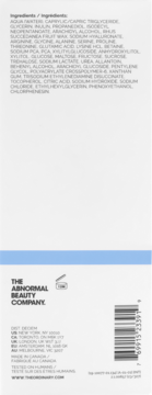 Tył opakowania The Ordinary Natural Moisturizing Factors + Inulin Body Lotion z listą składników.