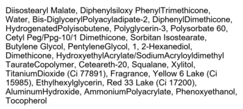 Składniki tintu I’m Meme Lip Silhouette Gloss Tint Neo Scarlet, szczegółowa lista czytelnych składników.