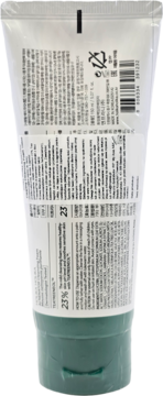 Tył białej tubki Holika Holika Acnenator Clearing Cleansing Foam z opisem, 23% Tea Treeneol i składem.