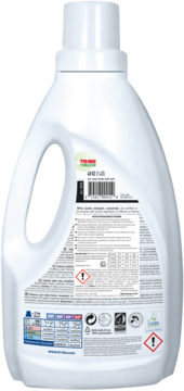 TRI-BIO Natural ,płyn do prania tkanin Białych,tył