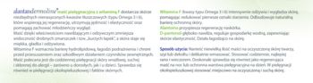 Maść pielęgnacyjna Alantan Dermoline z wit. F. Odżywia, nawilża, regeneruje skórę suchą i wrażliwą.