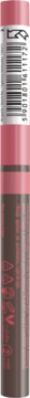 Ciemnobrązowa kredka do brwi Lovely Brows Creator, wodoodporna. Opakowanie z gradientem różu, widoczny kod kreskowy.