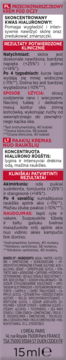 L'ORÉAL PARIS Revitalift Filler,krem pod oczy, anti-age, Kwas Hialuronowy,tył