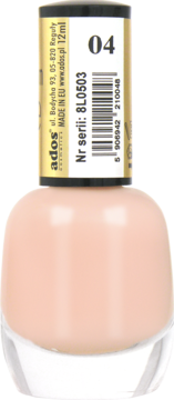 ADOS Premium Line ,lakier do paznokci, nr 04;,tył