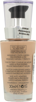 DEBORAH ,podkład do twarzy, nr 01,tył