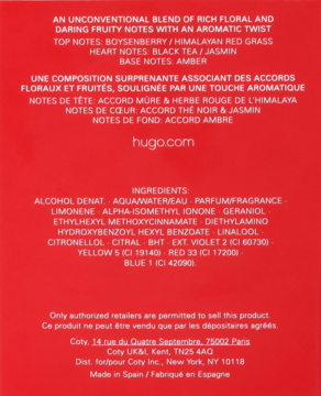HUGO BOSS Boss Woman ,woda perfumowana dla kobiet,tył