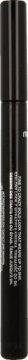 Ciemny, cylindryczny eyeliner Crazy Me z aplikatorem 2w1, widok z przodu, na pionowym ujęciu produktu.
