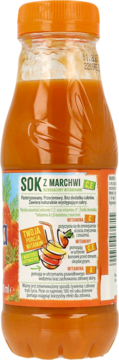 HORTEX VITAMINKA ,sok z marchwi,tył