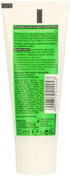 NATUREON ,odświeżająca pasta do zębów, mini,tył