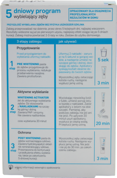 ON white ,innowacyjny system wybielający zęby, 3 Step,tył