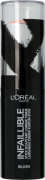 L'ORÉAL PARIS TRENDS FROM PARIS ,róż do policzków w sztyfcie, nr 001 Sexy Flush,tył