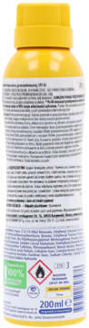 SUNOZON ,pianka przeciwsłoneczna, SPF 30,tył