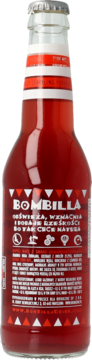 BOMBILLA Red ,napój lekko gazowany, Mate o smaku Acai-Granat-Żurawina,tył