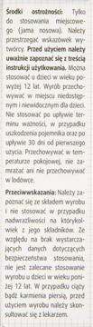 SINULAN Forte ,spray do nosa, Ekspress, leczenie zapaelnia zatok i kataru, wyrób medyczny,tył