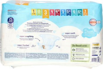 BABYDREAM Premium ,pieluchy, 3 Midi, 5-9 kg,tył